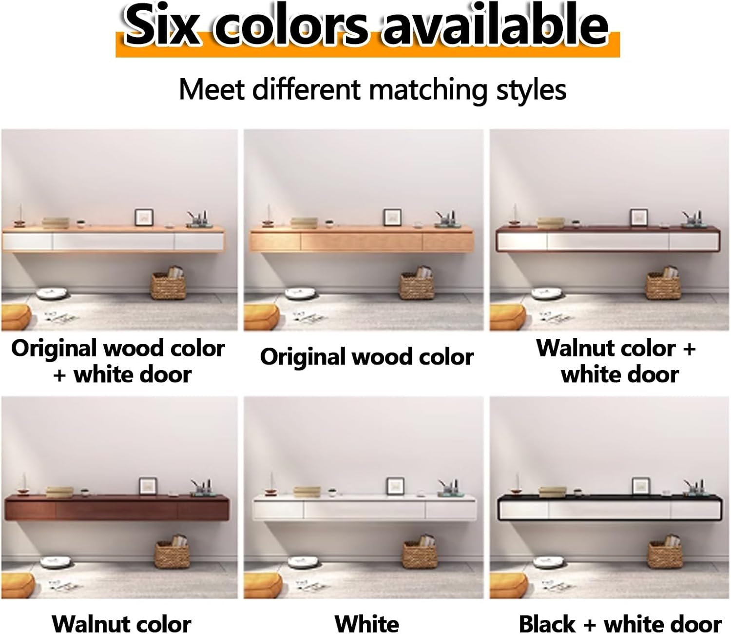 Floating Tv Stand Wall Mounted, Wall Mounted TV Cabinet,tv Stands for Living Room Floating Shelf Tv Stands,Floating Shelves with Door，floating Entertainment Center,Media Console TV Cabinet Floa