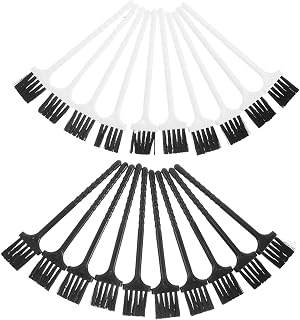 Mikinona 20pcs Electric Shaver Cleaning Brushes with Long Handle, Multifunctional Mini Razor Grooming Brush for Men Hair Remover, Narrow Crevice Cleaning Accessory for Travel and Daily Use