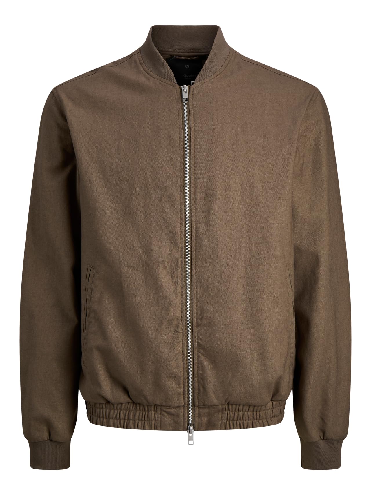 JACK & JONES Jprblaleister Linen Blend Bomber JKT Sn