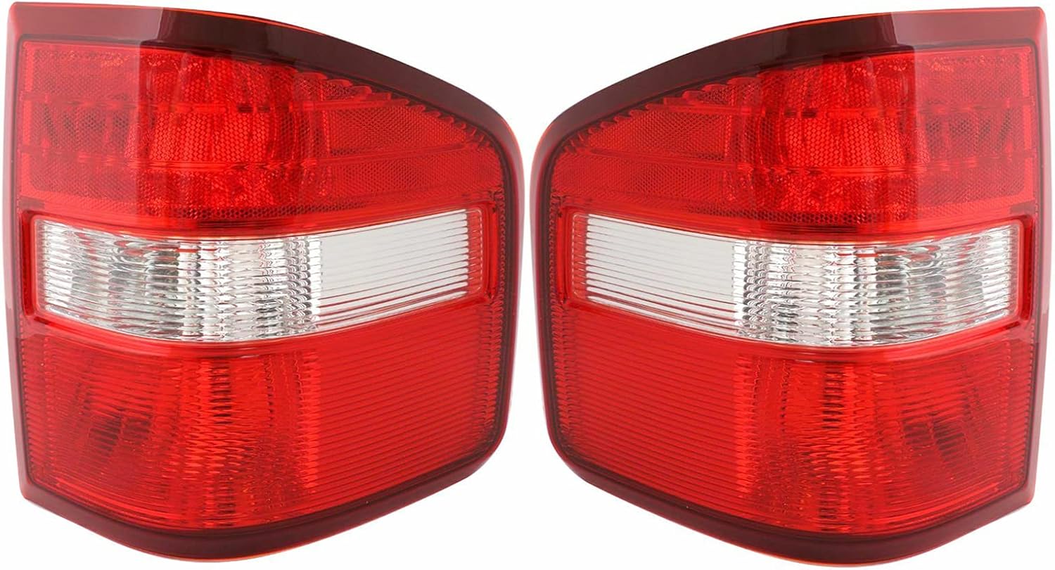 APA Replacement Tail Light for 2004 2005 2006 2007 2008 2009 F-150 Flareside New Body Style Passenger Right RH Side Lens and Housing 7L3Z13404BA FO2801185