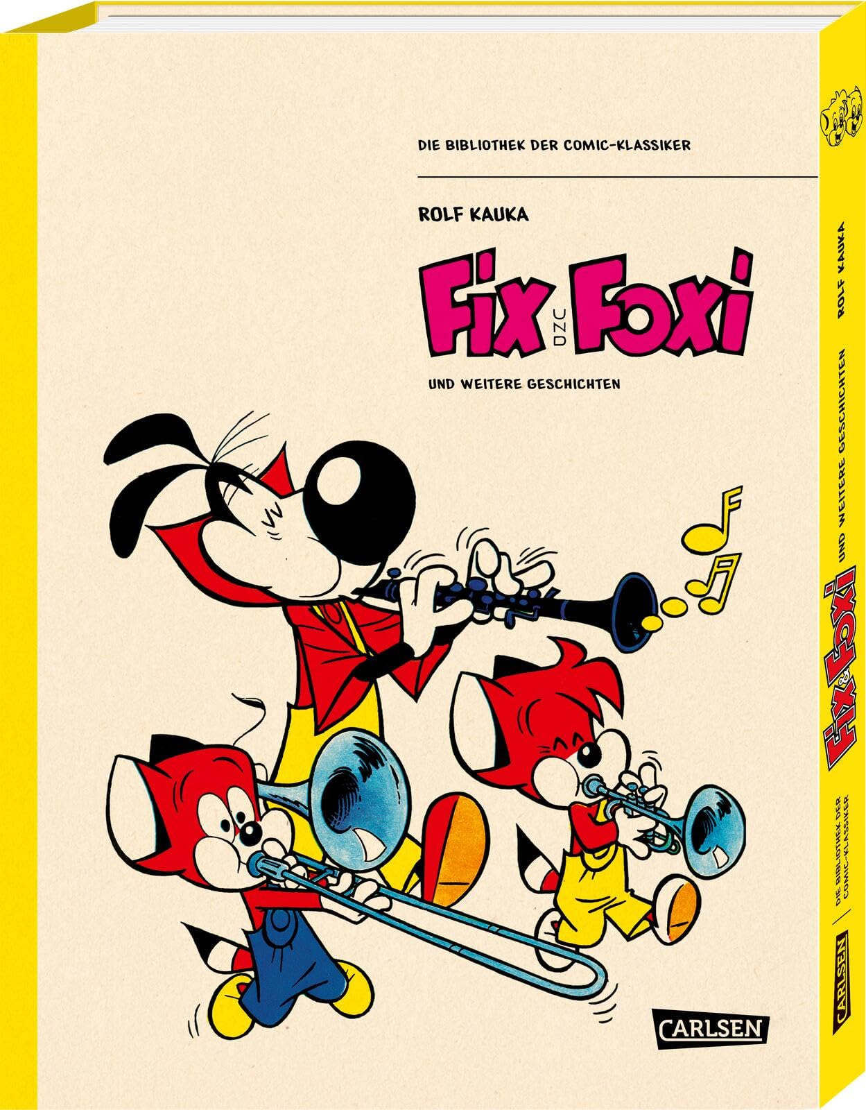 Die Bibliothek der Comic-Klassiker: Fix und Foxi: Sammelband mit den beliebtesten Geschichten der deutschen Comic-Reihe im Schuber