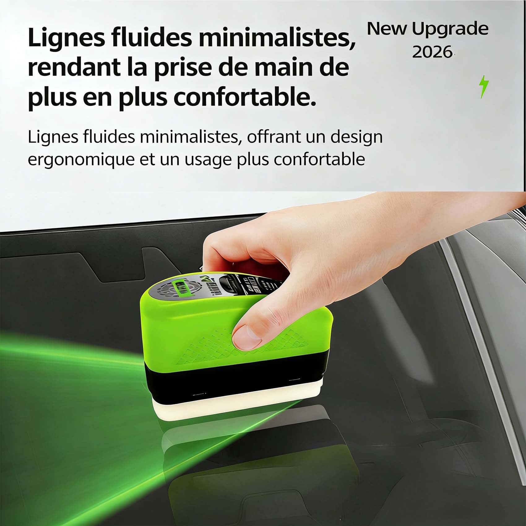 2026 Neu Gl170 Pro, Gl170 Pro Nettoyeur Vitre Voiture, Oil-Free Car Glass Brushes, 150ml Nettoyant Pare Brise Pour Plus De Clarté Et De Visibilité, fur Brise, RéTroviseurs (2pc)