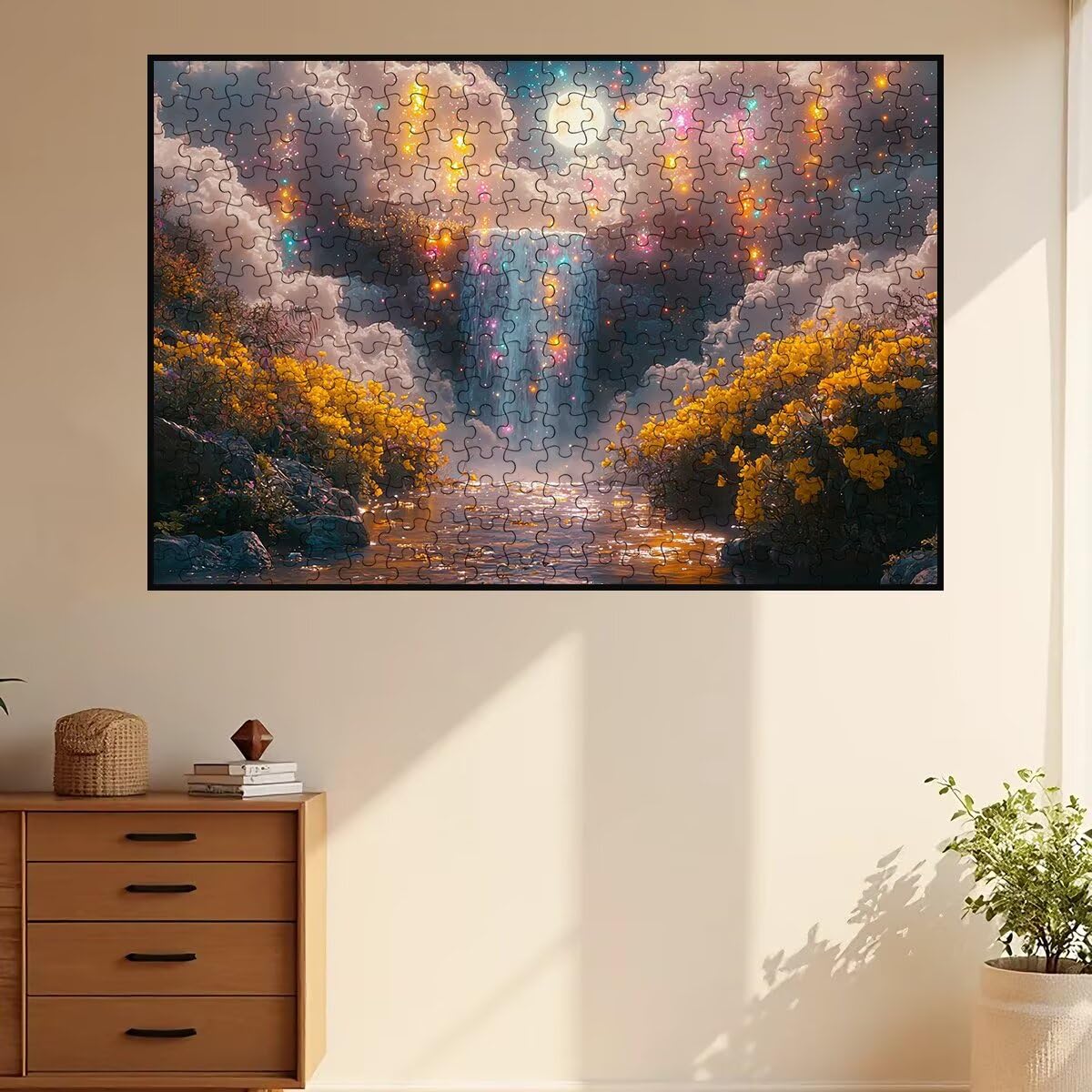 5000 sztuk puzzli dla dorosłych, puzzle marzeń dla dorosłych, 5000 sztuk, jesienna łamigłówka, wymagająca gra dla całej rodziny, klasyczne drewniane układanki, odpowiednie do dekoracji wnętrz