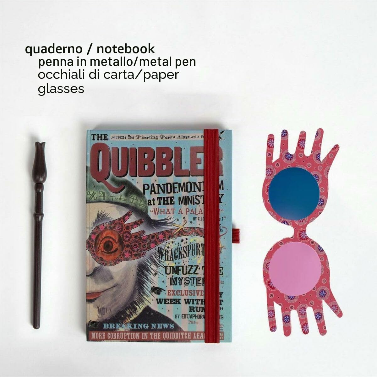 Cerdá- Set di cancelleria Harry Potter Luna Lovegood 18.0 X 22.5 X 2.5 Cm (2700001522)