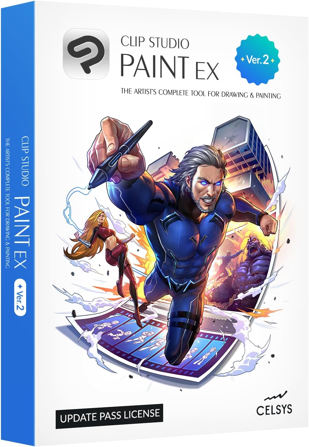 CLIP STUDIO PAINT EX Version 2 Annual Update Pass for