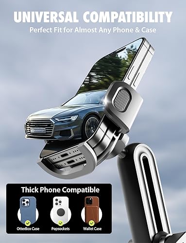 Miniatura 4 de Bracketron TripGrip - Soporte para teléfono para teléfono, soporte universal para teléfono para automóvil, rotación de 360, se adapta a dispositivos