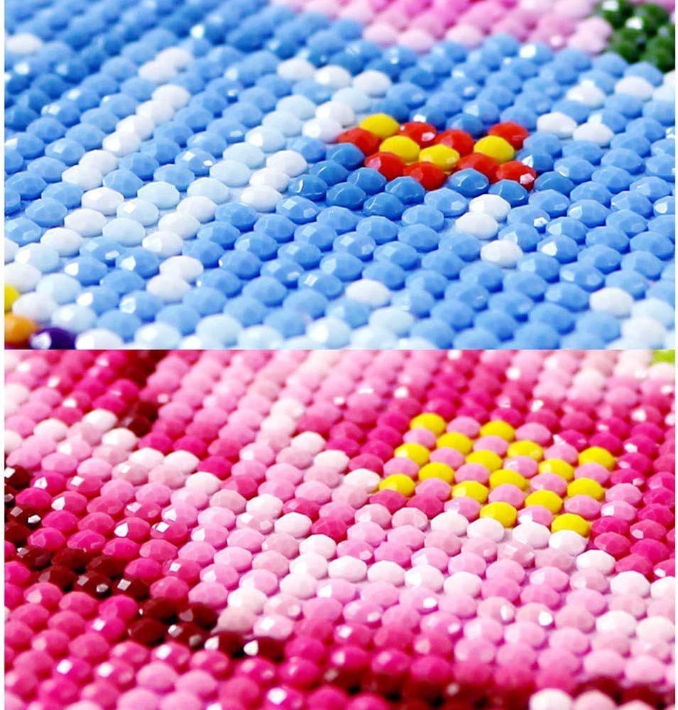 Juego De Diamond Painting 5D De 2 Piezas Para Adultos 30 X 40 Cm, DIY Pintura De Diamante Búho Castillo Nocturno Cuadro Diamantes Adecuada Para Principiantes, Para El Hogar, Decoración De Paredes