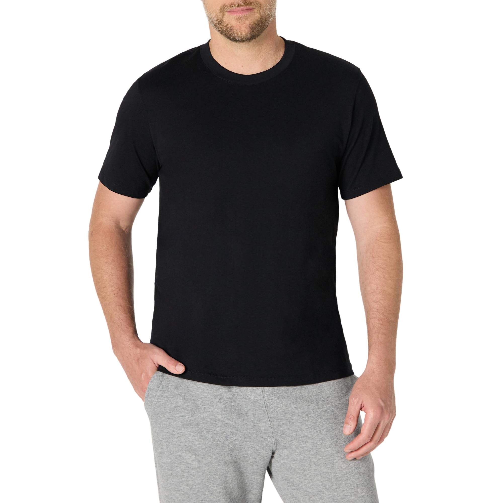 Amazon Essentials Mens Relaxed Fit Cotton Jersey T-Shirt