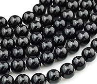 Vista 27 de Zenkeeper 108 piezas de cuentas de jaspe de cebra de 8 mm para hacer joyas, cuentas sueltas de gemas de cebra negras y blancas para hacer pulseras