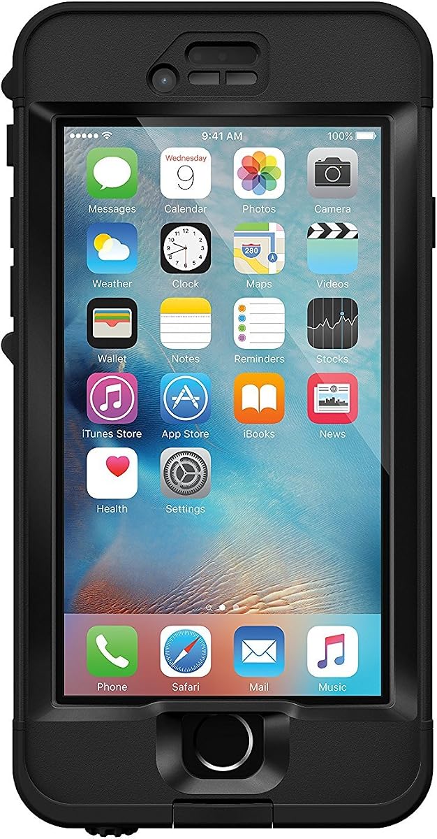 Funda impermeable LifeProof NÜÜD SOLO para iPhone 6 PLUS (versión de 5,5") - Empaquetado al por menor - NEGRO