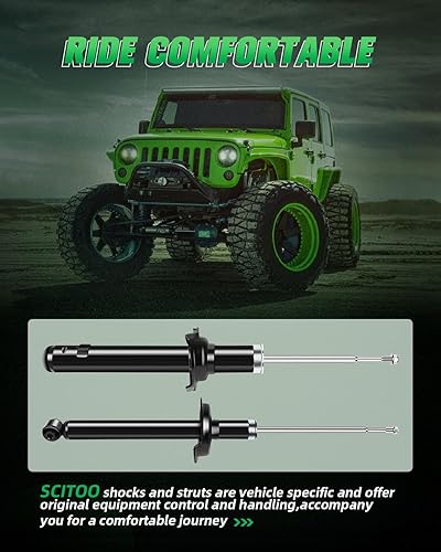 Miniatura 6 de Amortiguadores SCITOO para Acura CL, 1999 2000 2001 2002 2003 para Acura CL, 1999 2000 2001 2002 2003 para Acura TL, 1998 1999 2000 2001 2002 para