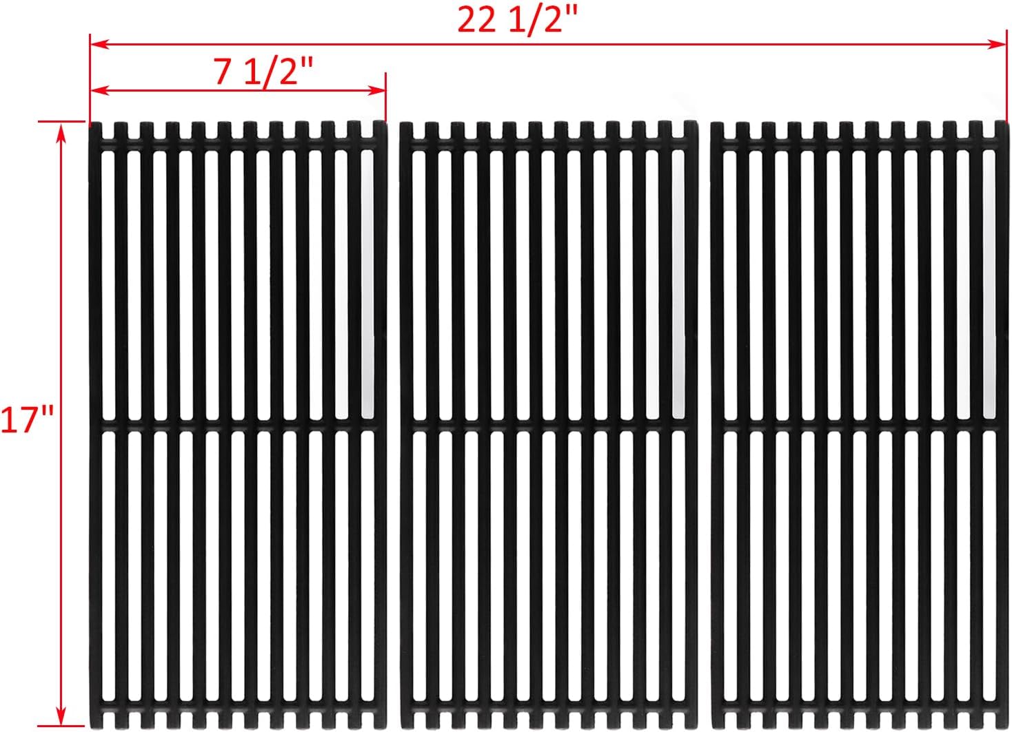 463242516 463242515 Grates Replacement for Charbroil Tru Infrared Grill Replacement Parts 3 Burner Commercial Series Grill Grates 463355220 Signature 463367016 463342620 G474-0017-W2 G474-0017-W1 Grid