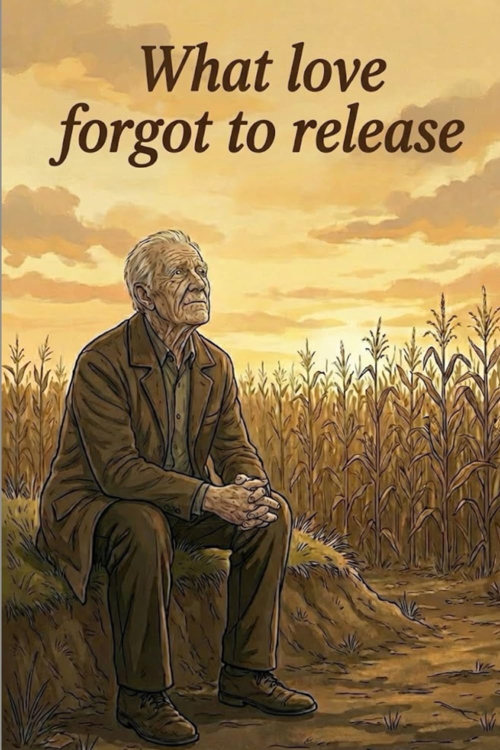 What love forgot to release: A Quiet Illustrated Story and Coloring Book for Adults – Letting Go