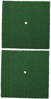 YARNOW 2pcs Practice Mat Interior Accessories Putting Turf Outsoor Rug Portable Putter Mat Outdoor Carpet Foldable Golfing Mat Golfing Training Turf Golfs Practice Mats Artificial Turf