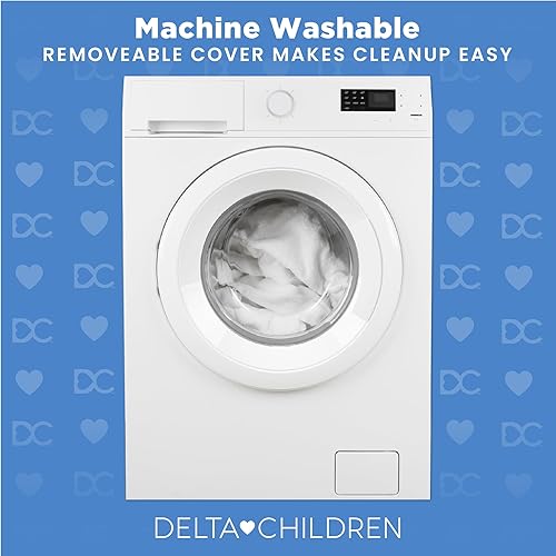 Miniatura 5 de Delta Children Colchón Summer Breeze  Colchón transpirable para cuna de bebé y niños pequeños con núcleo de nube  Funda lavable a máquina