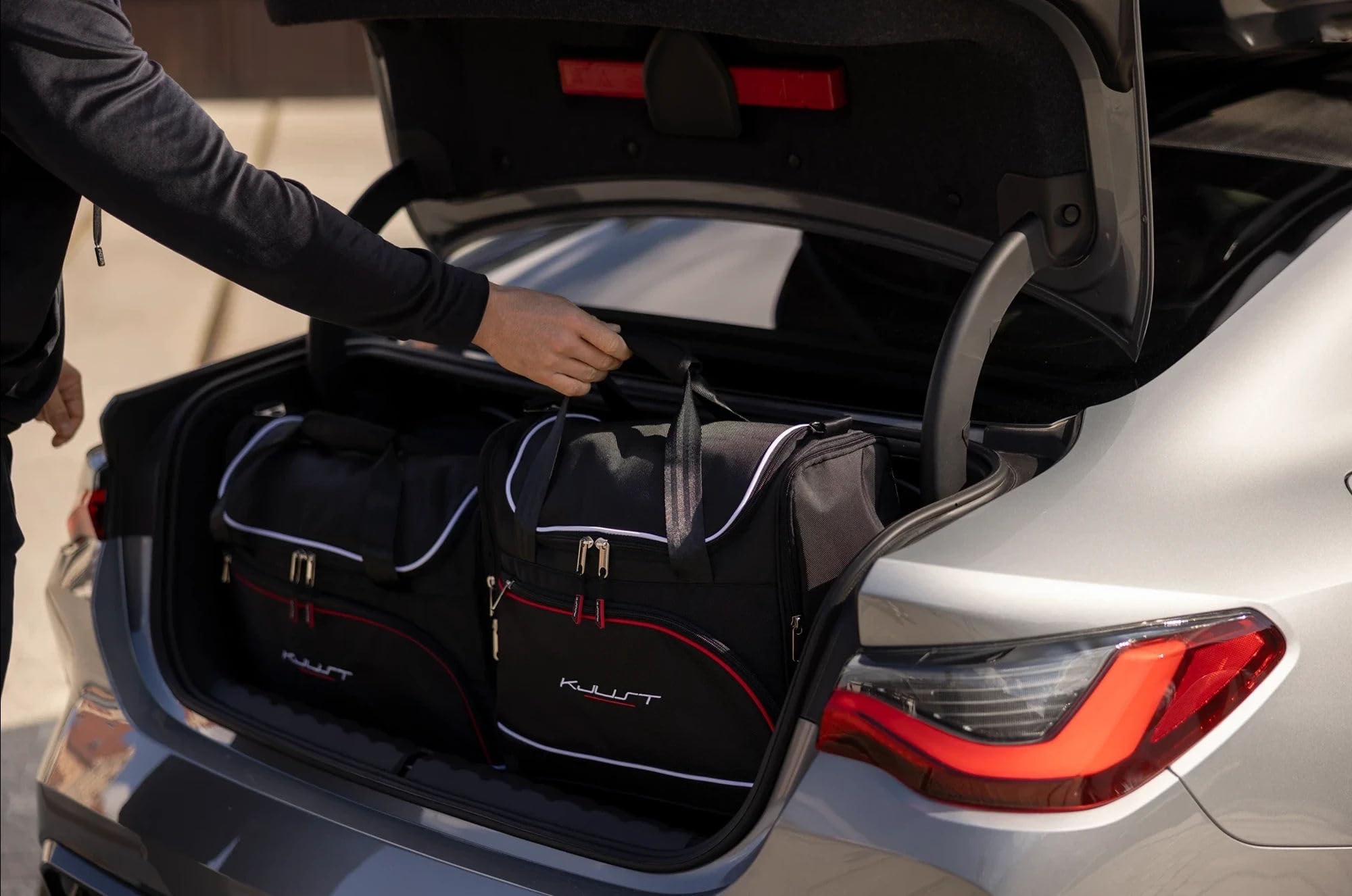 KJUST Dédié Pack de Sacs de Voiture 2 par Compatible avec MAZDA MX-5 IV (ND) 2015+