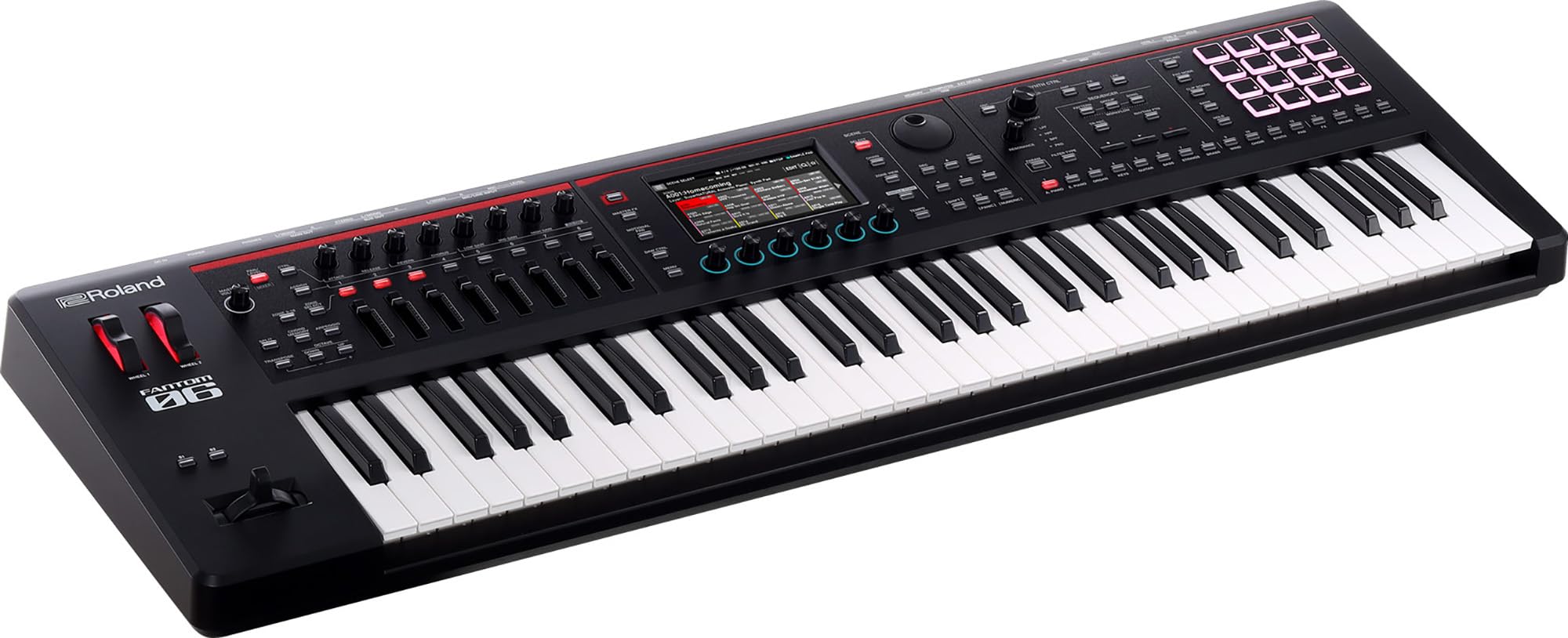 Amazon.com: Roland Fantom-06 Synthesizer Keyboard Bundle with