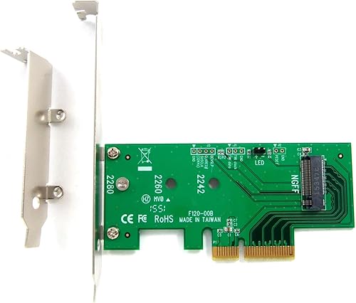 Ableconn Tarjeta controladora PEXM2-2SA Dual M.2 SATA SSD PCIe RAID con puertos SATA III duales - Compatible con 2 unidades SSD M.2 NGFF SATA + 2