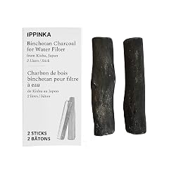 Binchotan Charcoal - Water Purifying Sticks for Great-Tasting Water from Kishu Japan - Each Stick Filters up to