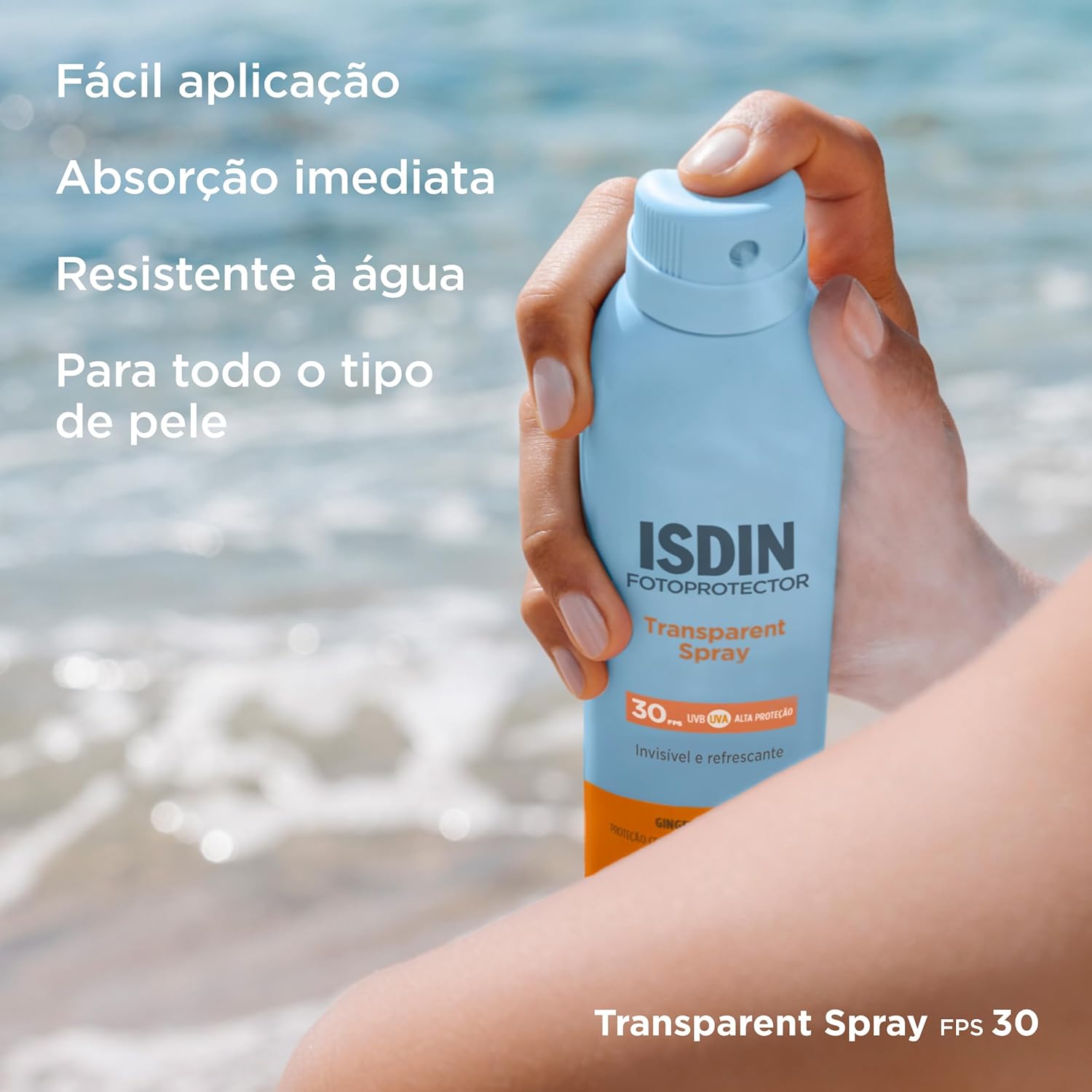 ISDIN Protetor Solar Corporal Transparent Spray FPS 30-250ml em promoção! Veja a oferta e mais achadinhos de Corpo 6 Hoje é o melhor dia para comprar ISDIN Protetor Solar Corporal Transparent Spray FPS 30-250ml com aquele preço maroto! Promoção! Aproveite a oferta! 6