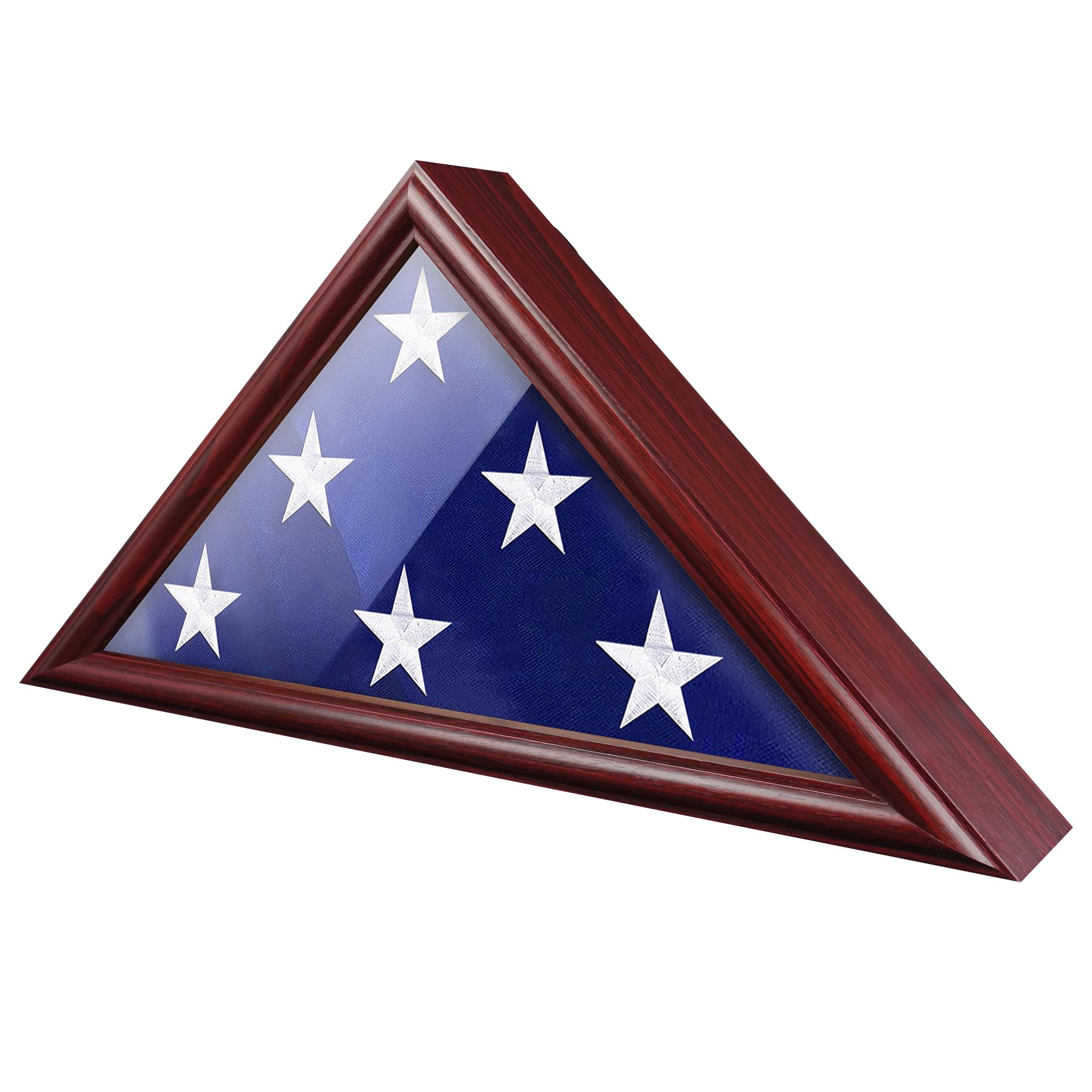 ASmileIndeep Flag Display Case - 5' x 9.5' Funeral & Military Flag