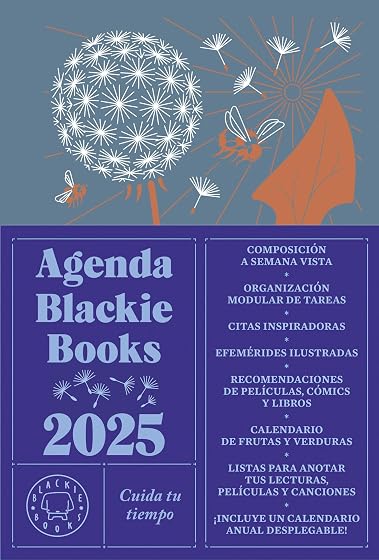 Agenda Blackie Books 2025: Cuida tu tiempo