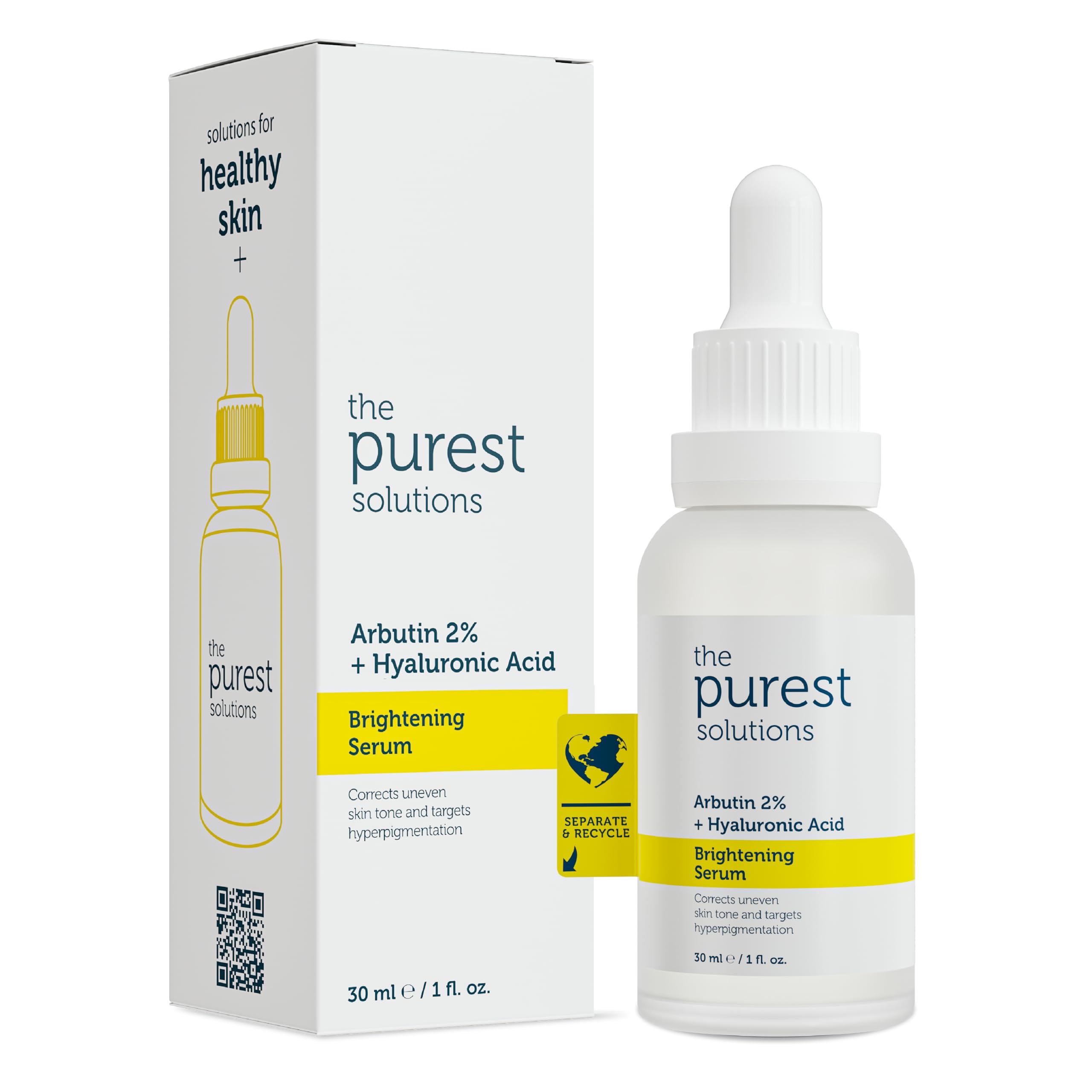 Amazon.com: The Purest Solutions Brightening Serum (Arbutin 2% +