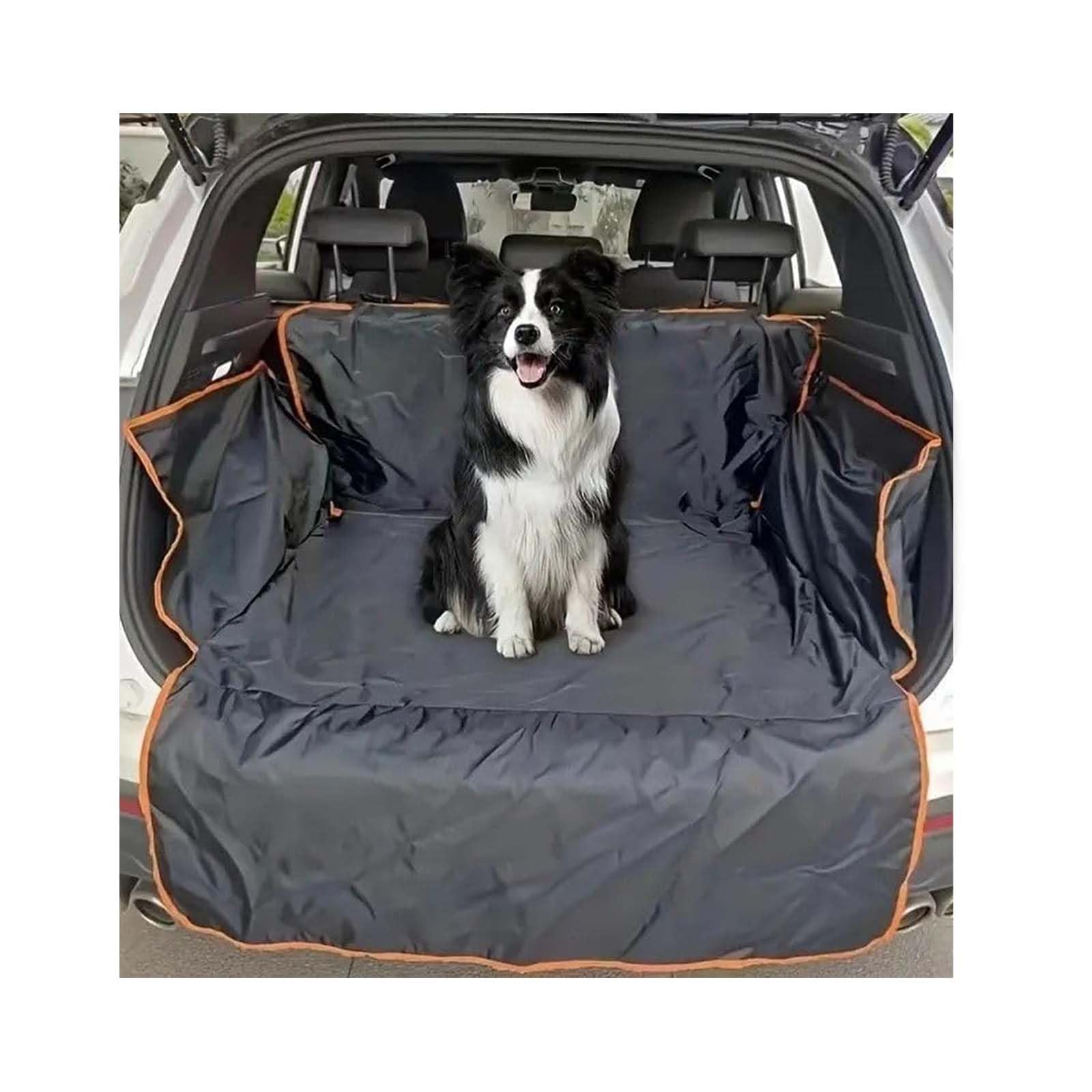 Funda coche perros impermeable con velcro y protección de laterales para Passat B9