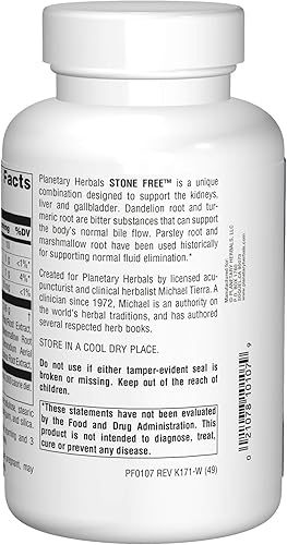 Miniatura 2 de Planetary Herbals Stone Free 180 tabletas, PF0107, 1, 1