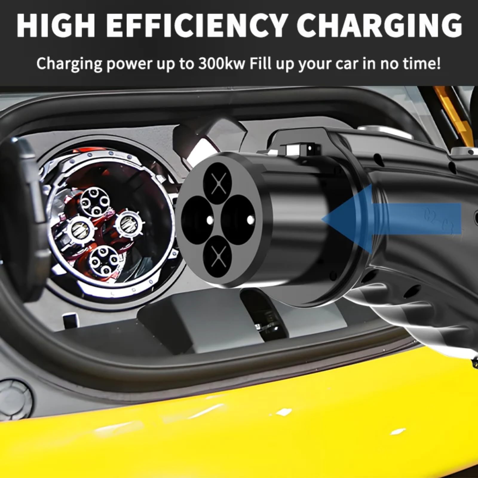 chademo S2 to 250A 1000V DC 250KW EV Ladegerät Auto Adapter