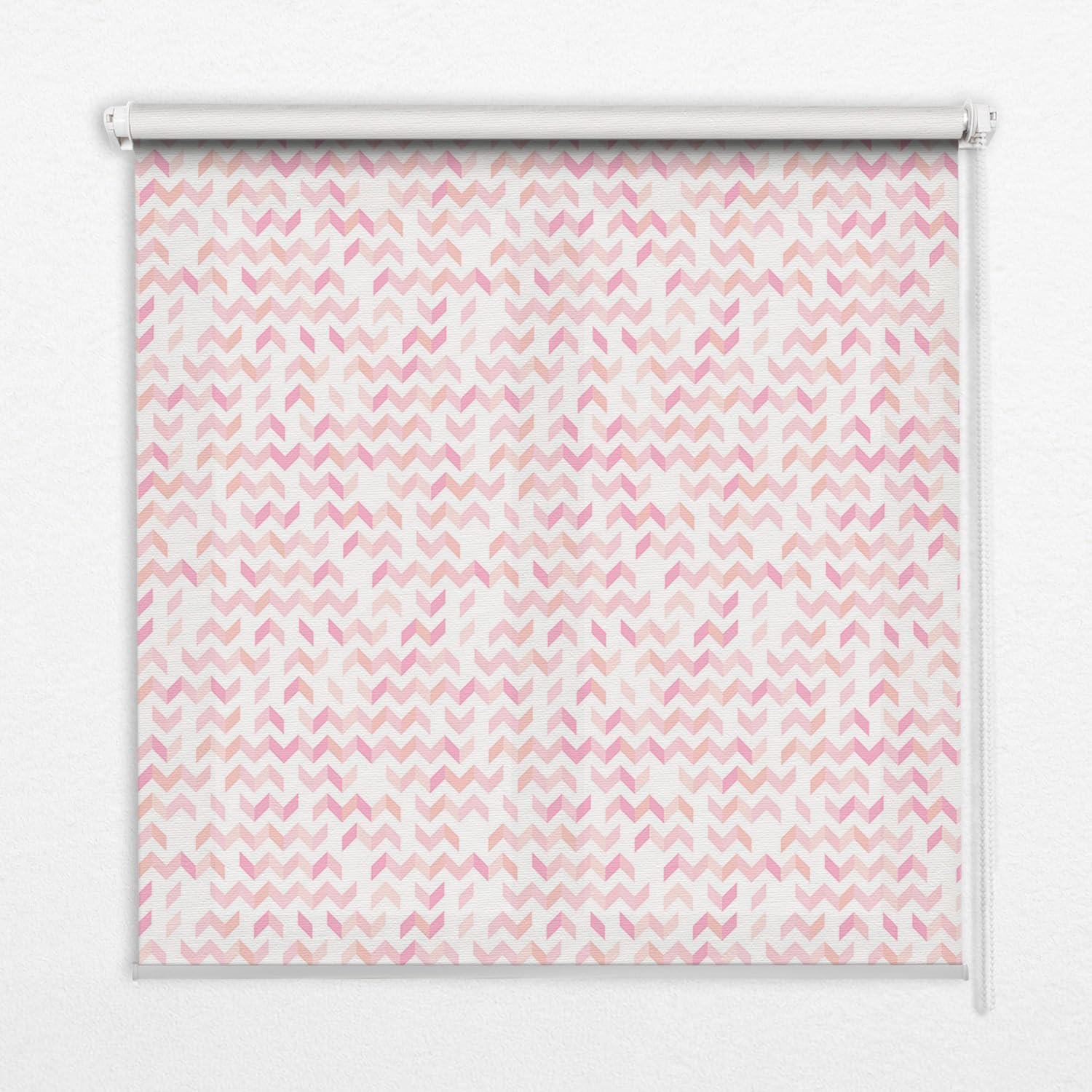 Store Enrouleur Occultante Tulup 60x180cm sans Perçage Motif Flèches Roses