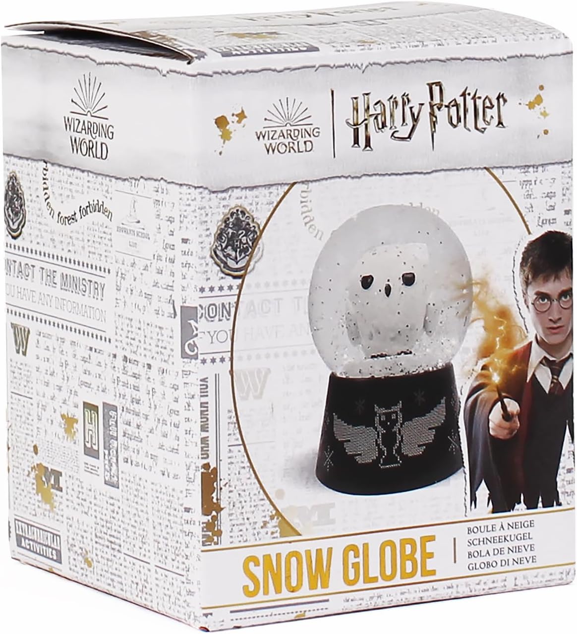 Half Moon Bay Harry Potter Snow Globe Hedwig Harry Potter Owl Snow