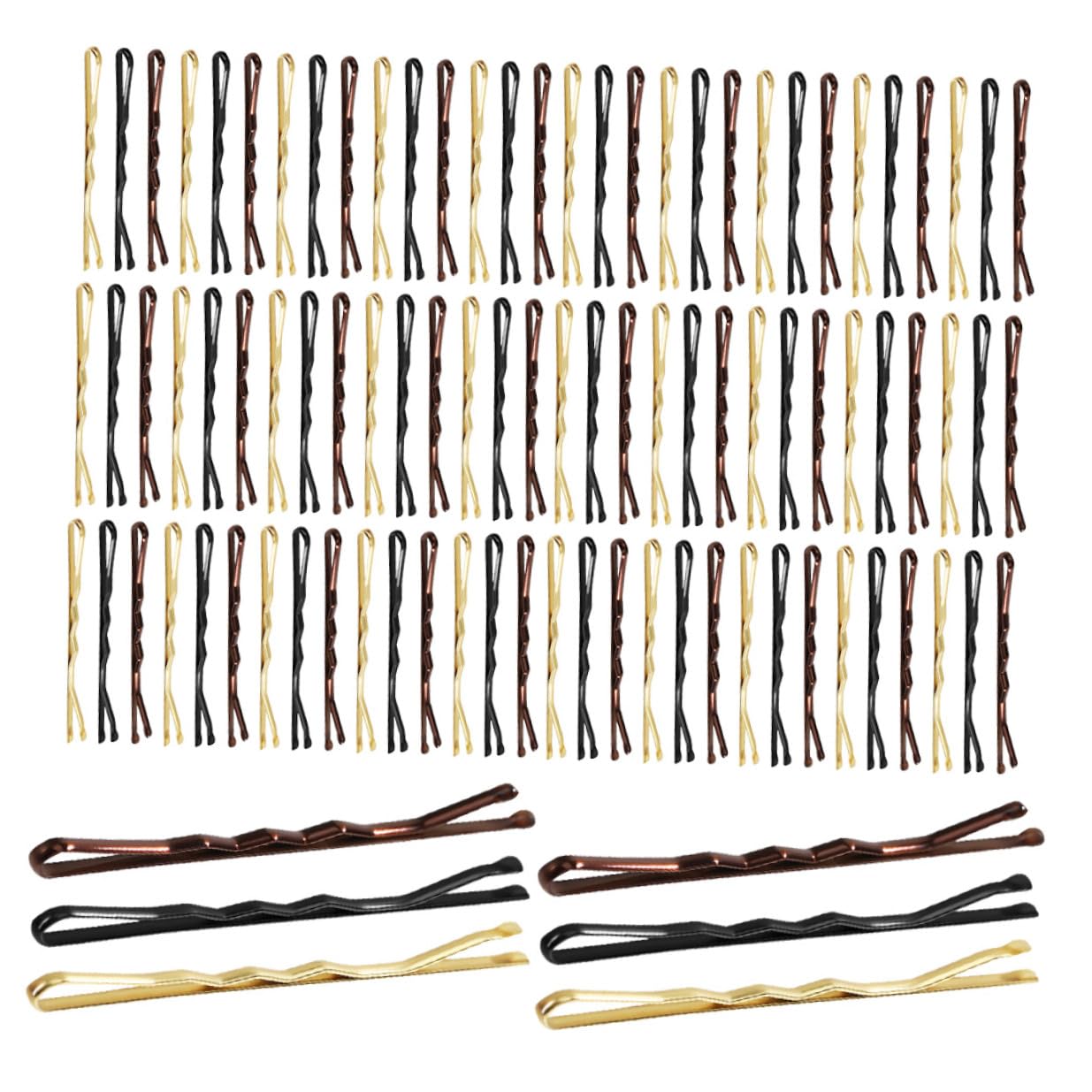 Horquillas Cabello 900 Piezas de Hierro, Diseño Invisible