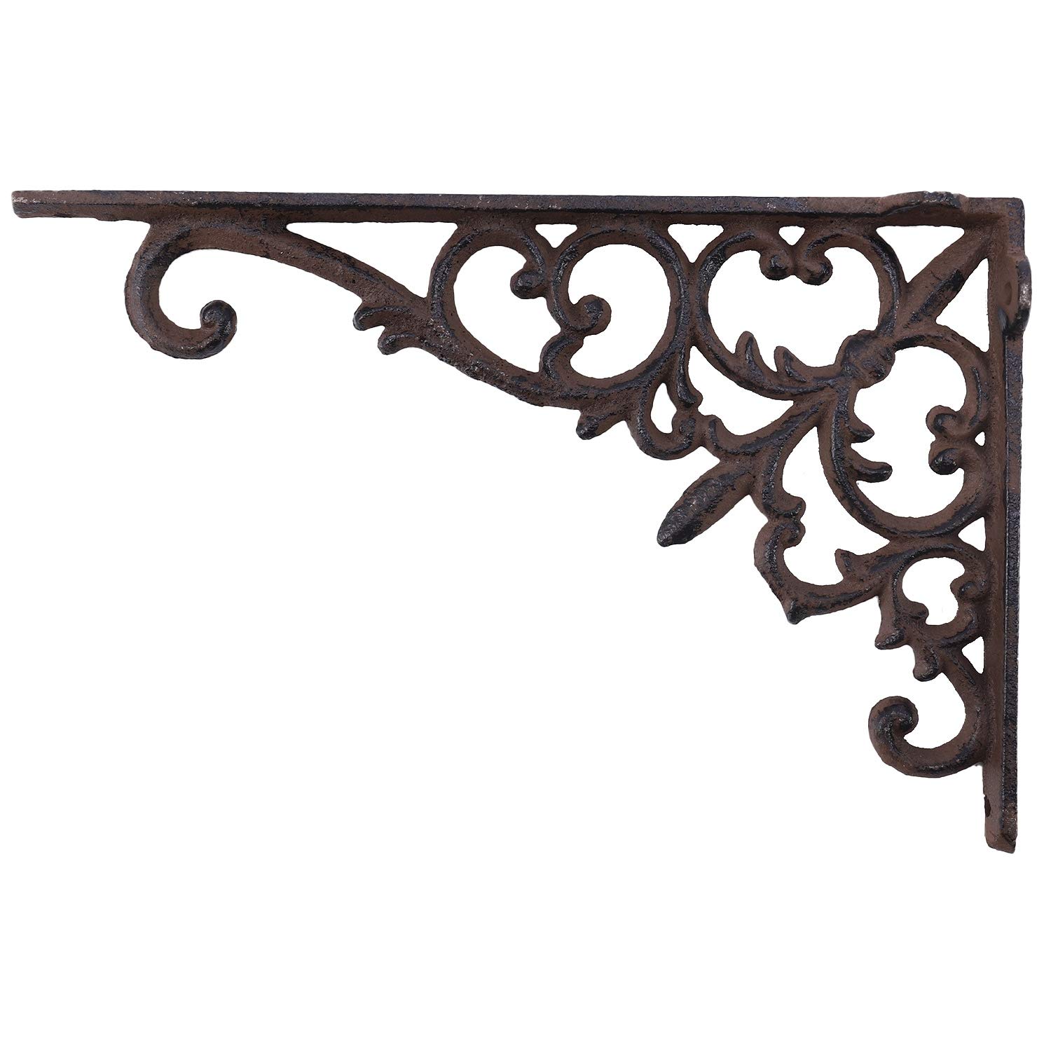 CTRLZS Cast Iron Plant Hanger Flower Basket Hook for Indoor Outdoor Bird Feeder Lantern Pots Wind Chimes