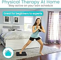 Vista 6 de Vive Almohadilla de equilibrio – Esterilla de yoga grande de espuma para terapia física, entrenamiento de estabilidad, ejercicio de rodilla