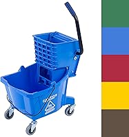 Vista 9 de Carlisle Commercial - Cubeta para limpiador con escurridor de presión lateral