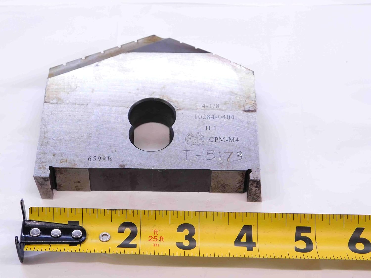 1pc AMEC 10284-0404 H1 CPM-M4 4 1/8 O.D. Series H HSS Spade Drill Insert 4.125 - NS1461BU5