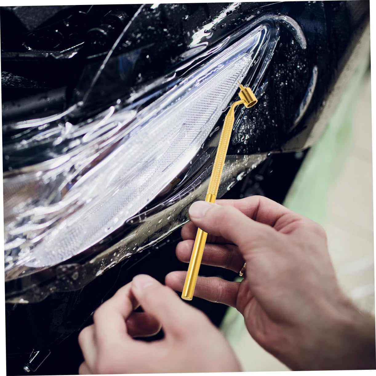 2pcs Car Scratch Repair Pen Paint Applicator for -up Precision Detailing Tool for Scratches and Chips Vehicle Paint