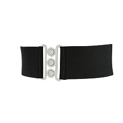 FASHIONGEN - Wide Waist Elasticated Woman Belt Made in France GLORIA