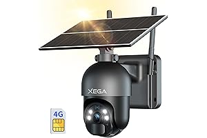 Xega 4G LTE Cellular Security Camera: Ultimate Farm Protection Without WiFi