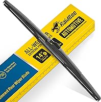 Vista 38 de Limpiaparabrisas trasero de silicona, limpiaparabrisas trasero de silicona de 11 pulgadas de repuesto para Toyota Matrix 2008-2003, Jeep Grand