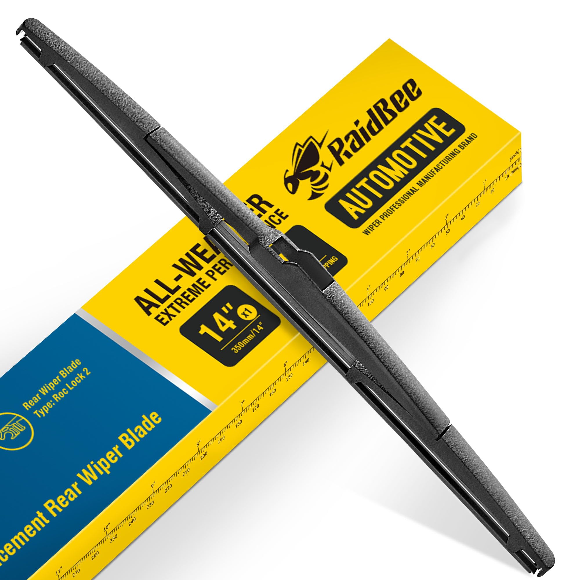 Photo 1 of RaidBee 14" Silicone Rear Wiper Blade