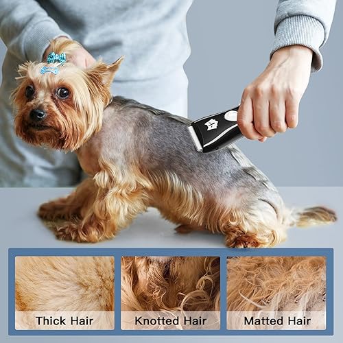 Miniatura 3 de Founouly 3 paquetes de cortaúñas inalámbricas profesionales para el hogar para perros pequeños y gatos, solo cuchillas de repuesto