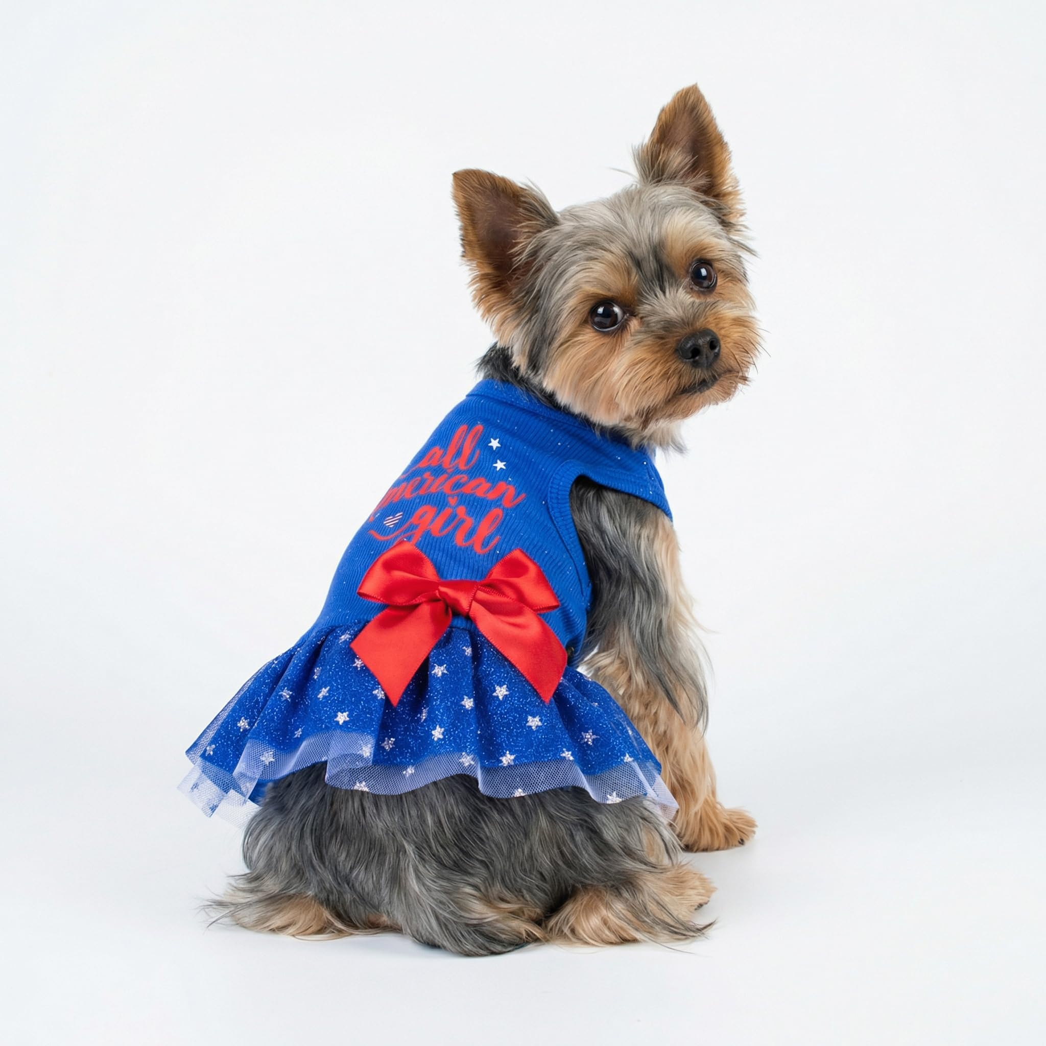 blue dog dress Fitwarm All American Girl Dress, 4th of July Dog Clothes for Small Dogs Girl, Patriotic Dog Tulle Dress, Pet Outfit, Royal Blue, Red, White, XS : Pet Supplies Elegant Black Off-Shoulder Gown This gorgeous lined harness Color:Yellow multi floral BLACK HOMECOMING DRESS