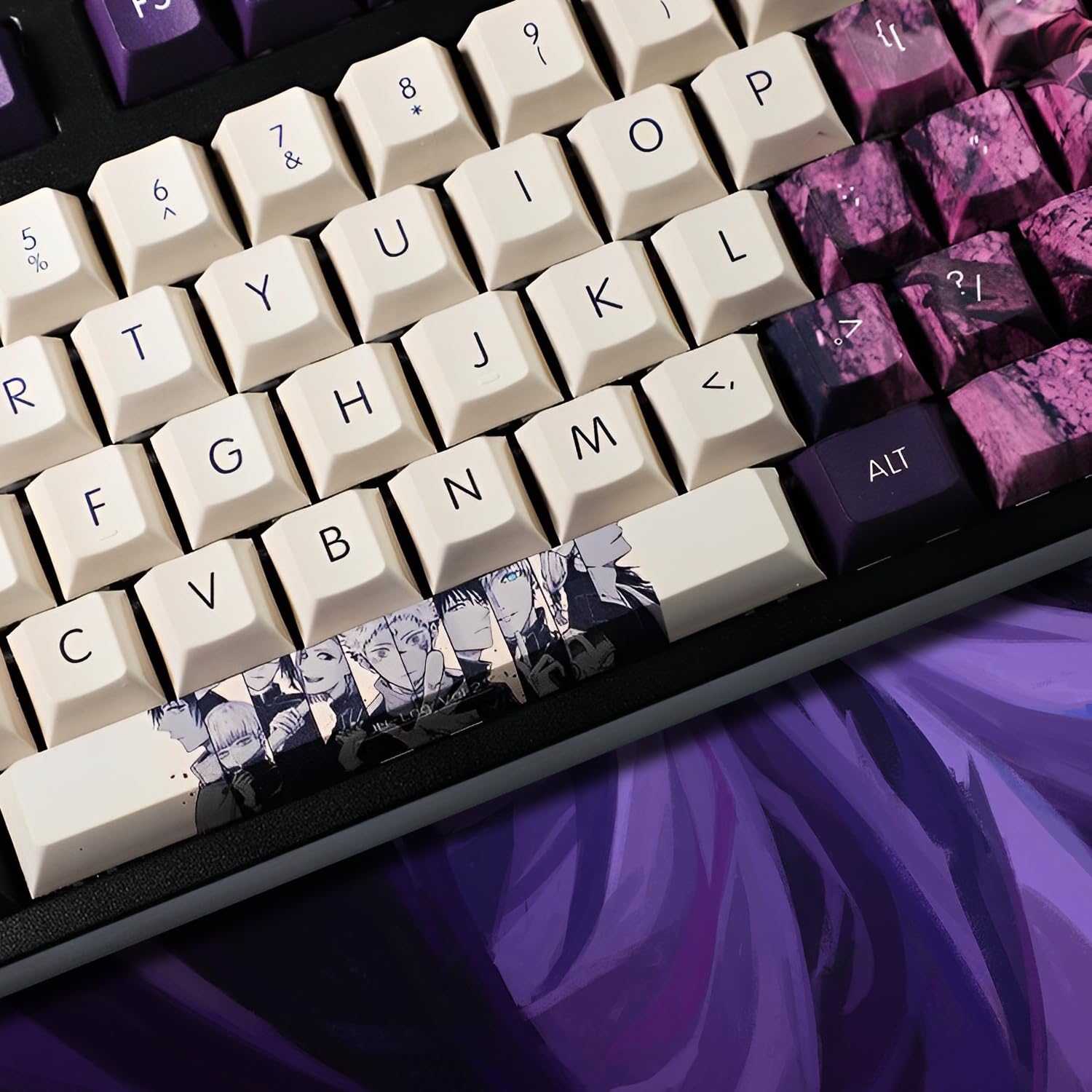 Amazon.com: FKZ Anime Keycaps,PBT 5-Sided Dye Sublimation