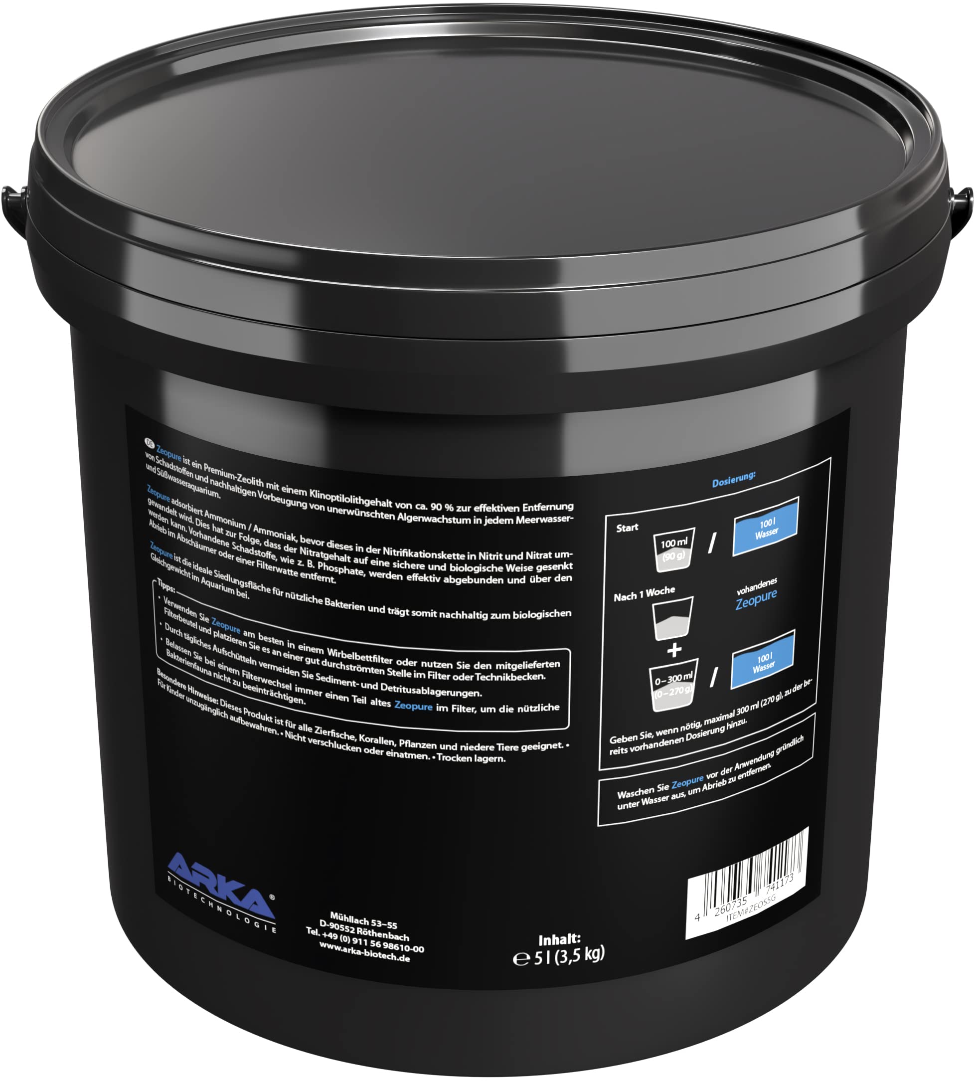 Microbe-Lift Zeopure Granulato Zeolite Per Acquario | 3.5 Kg | Contro Alghe E Tossine | Per Acqua Dolce E Marina - Foto 3