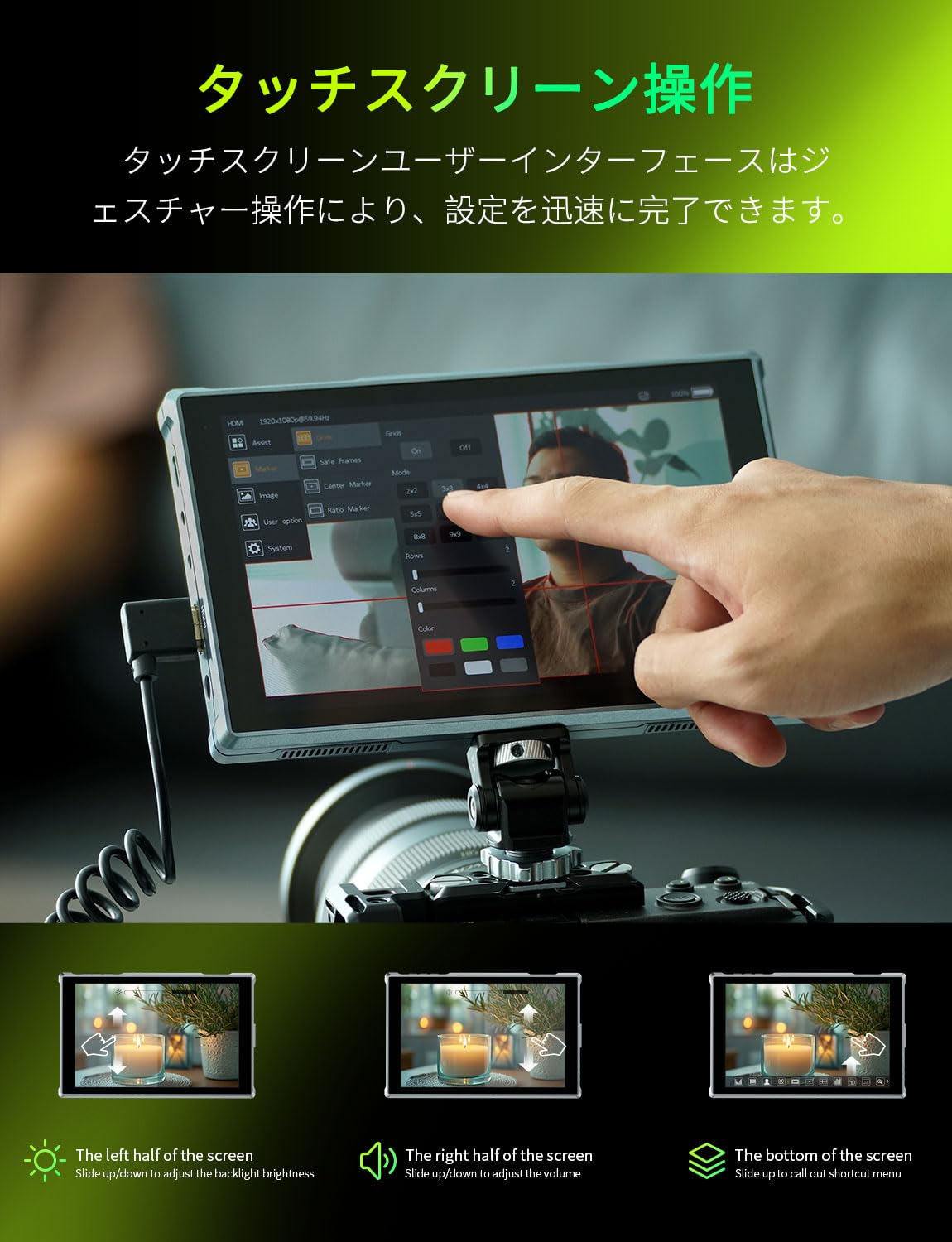 Amazon.co.jp: FEELWORLD FW759 PRO 7インチDSLRカメラフィールド