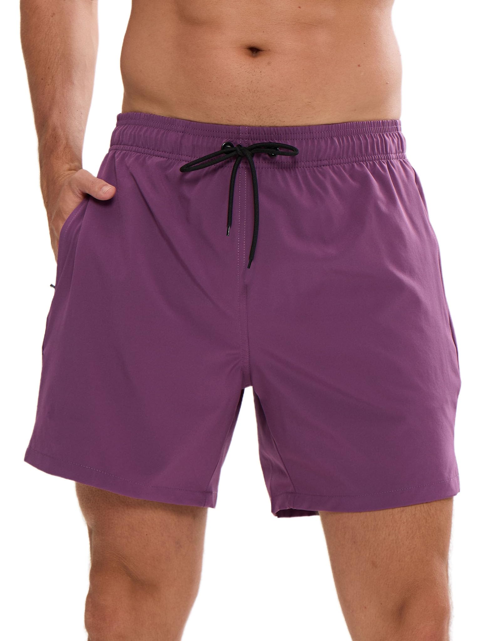 Arcweg Pantaloncini da Bagno Uomo Asciugatura Veloce Calzoncini da Bango Mare Beach Costume da Bagno Fodera Rete con Taschino e Coulisse Trunks
