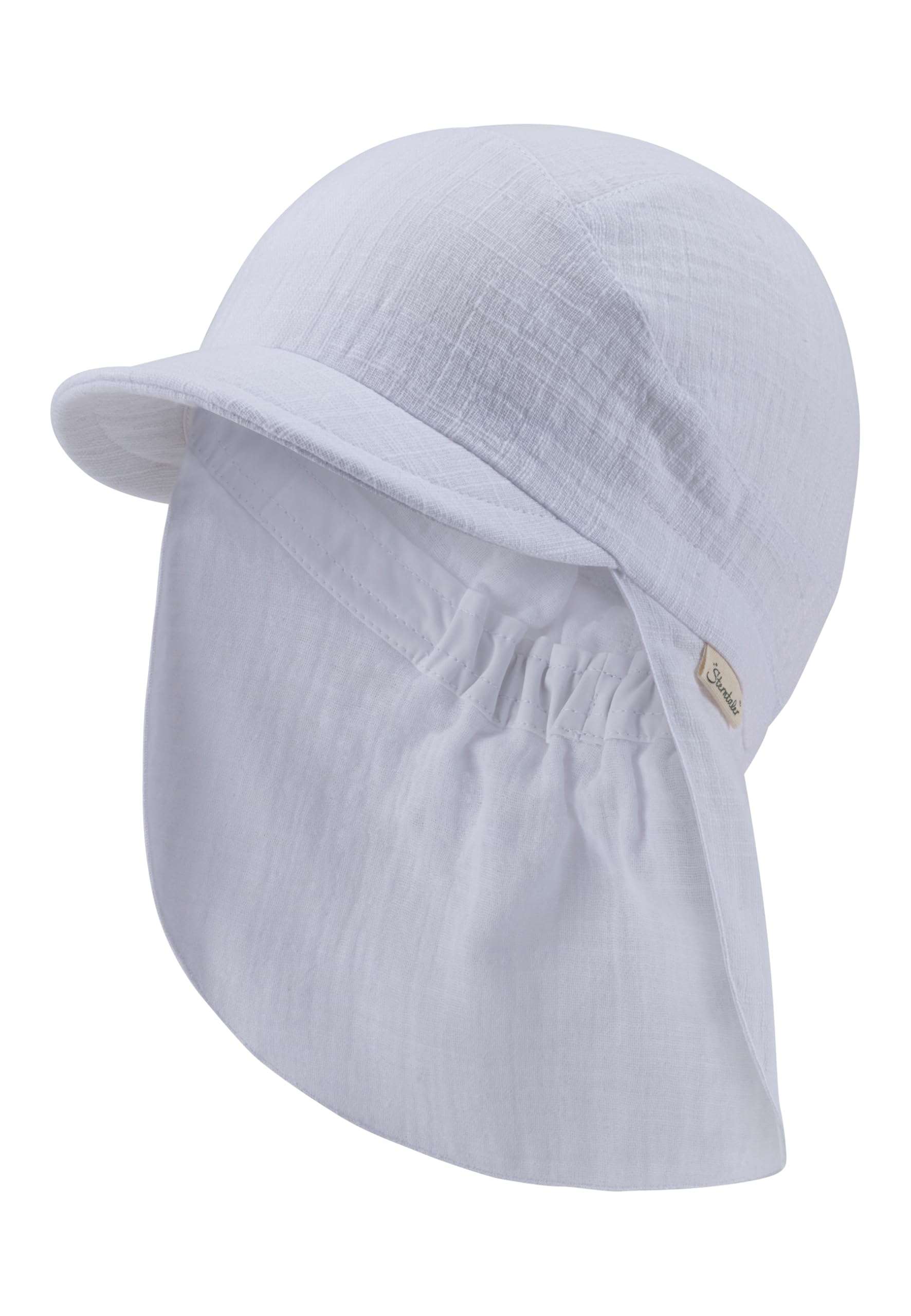 Sterntaler Unisex Sonnenhut Schirmmütze Nacken Einfarbig