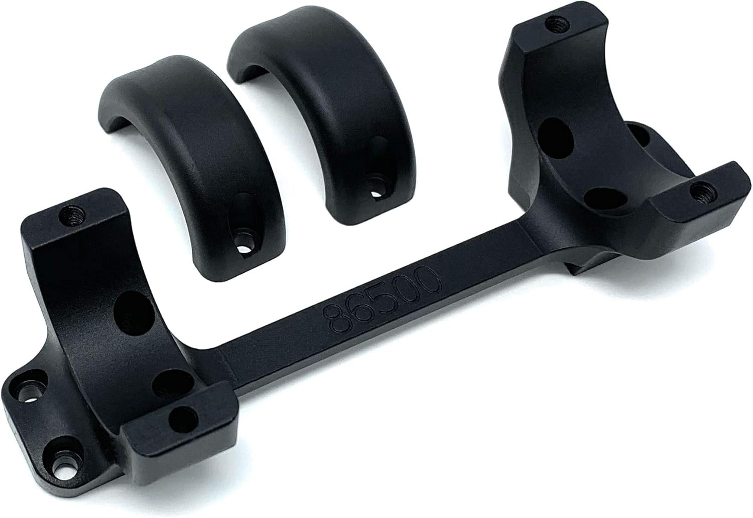 Game Reaper Scope Mount for Browning X-Bolt Short Action Mount 1 inch Rings – One-Piece CNC Machined Mount Black Fits Right-Hand Firearms